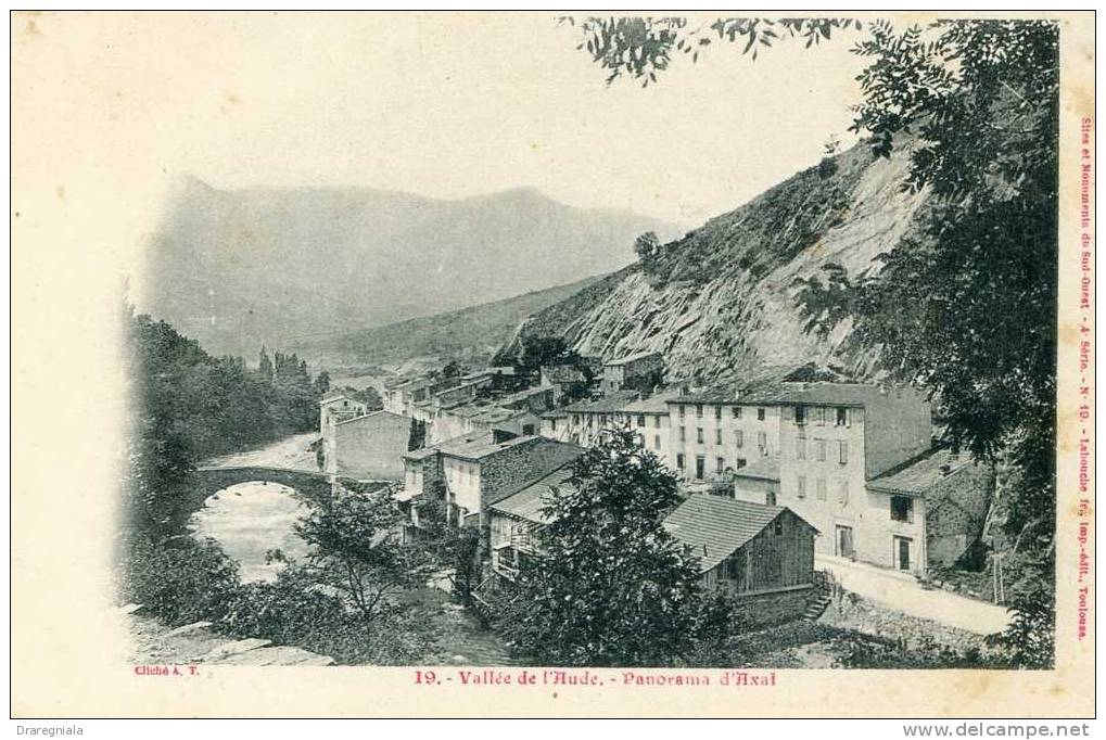 Vallée De L'Aude - Panorama D'Axat - Axat