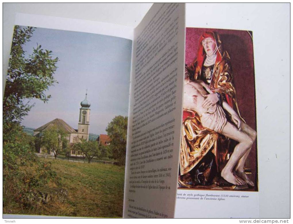 ALSACE-religion-Notre-Dam E De Thierenbach-DELTA 2000-1979 SAEP-illustrations Photographies-oeuvres D'art- - Toerisme En Regio's