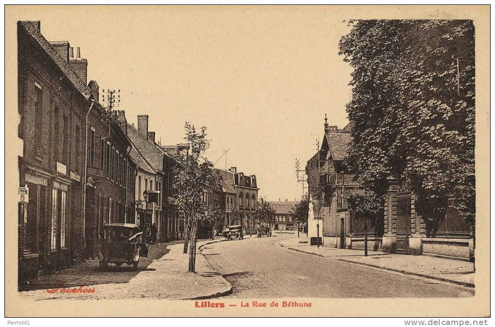 LILLERS - Rue De Béthune - Lillers