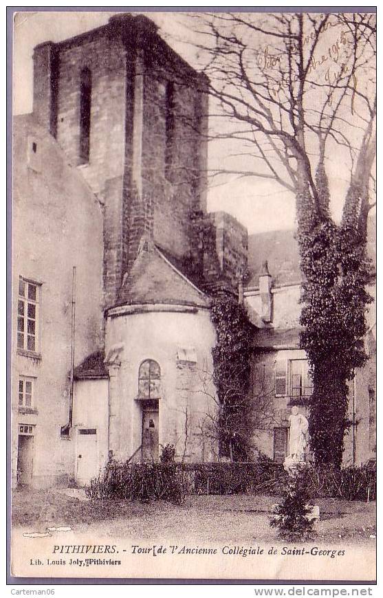 45 - Phitiviers - Tour De L'ancienne Cillégiale De Saint-Georges - Pithiviers