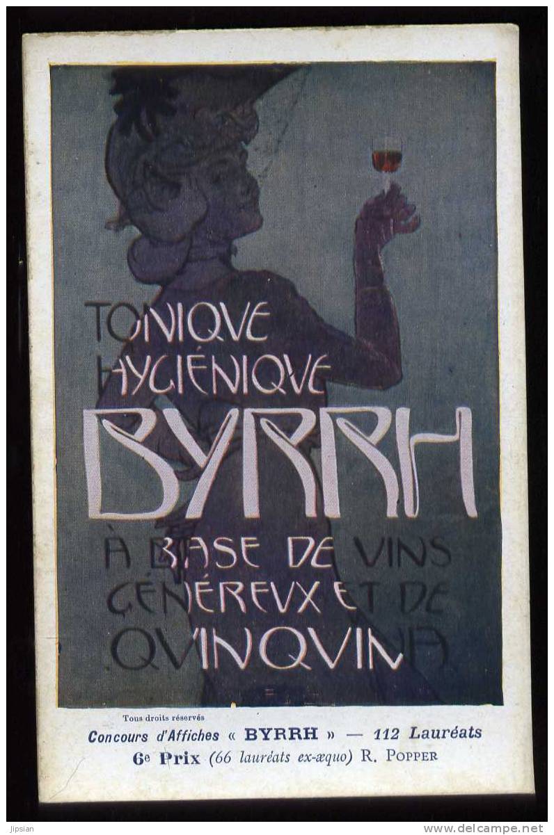 Cpa Byrrh Concours D´ Affiches 6e  Prix  R. Popper  DU5 - Popper