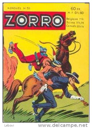 Z0RRO Mensuel N° 51 Du 07/1959 - Zorro