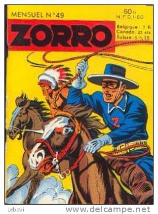 Z0RRO Mensuel N° 49 Du 05/1959 - Zorro