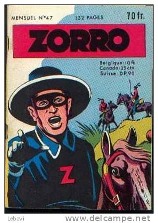 Z0RRO Mensuel N° 47 Du 03/1959 - Zorro