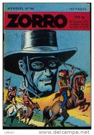 Z0RRO Mensuel N° 46 Du 02/1959 - Zorro