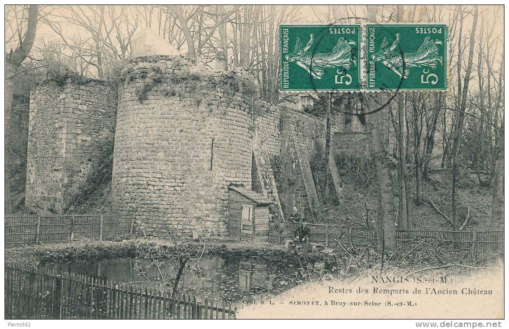 NANGIS - Restes Des Remparts De L'Ancien Château - Nangis