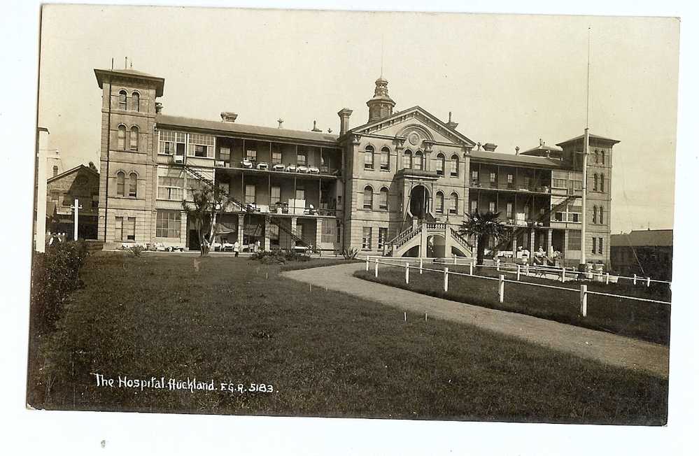 1900s New Zealand Auckland Hospital RP Ppc/cpa Unused - New Zealand