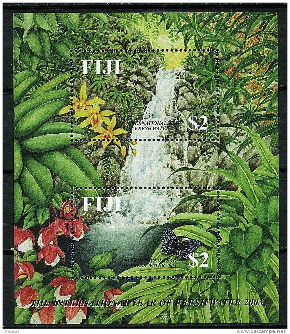 Fidji ** Bloc N° 42 - Année Mondiale De L'eau Douce - Fiji (1970-...)