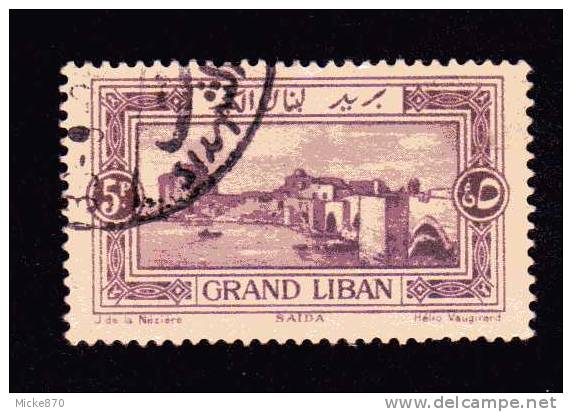 Grand Liban N°60 Oblitéré Saida - Autres & Non Classés