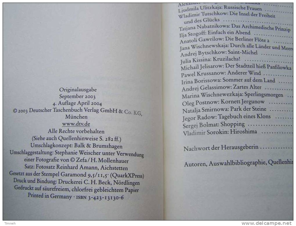 RUBLAND 21 Neue Erzähler Russie Von Den Spannendsten Russischen Autorinnen Und Autoren Der Gegenwart- - Short Fiction