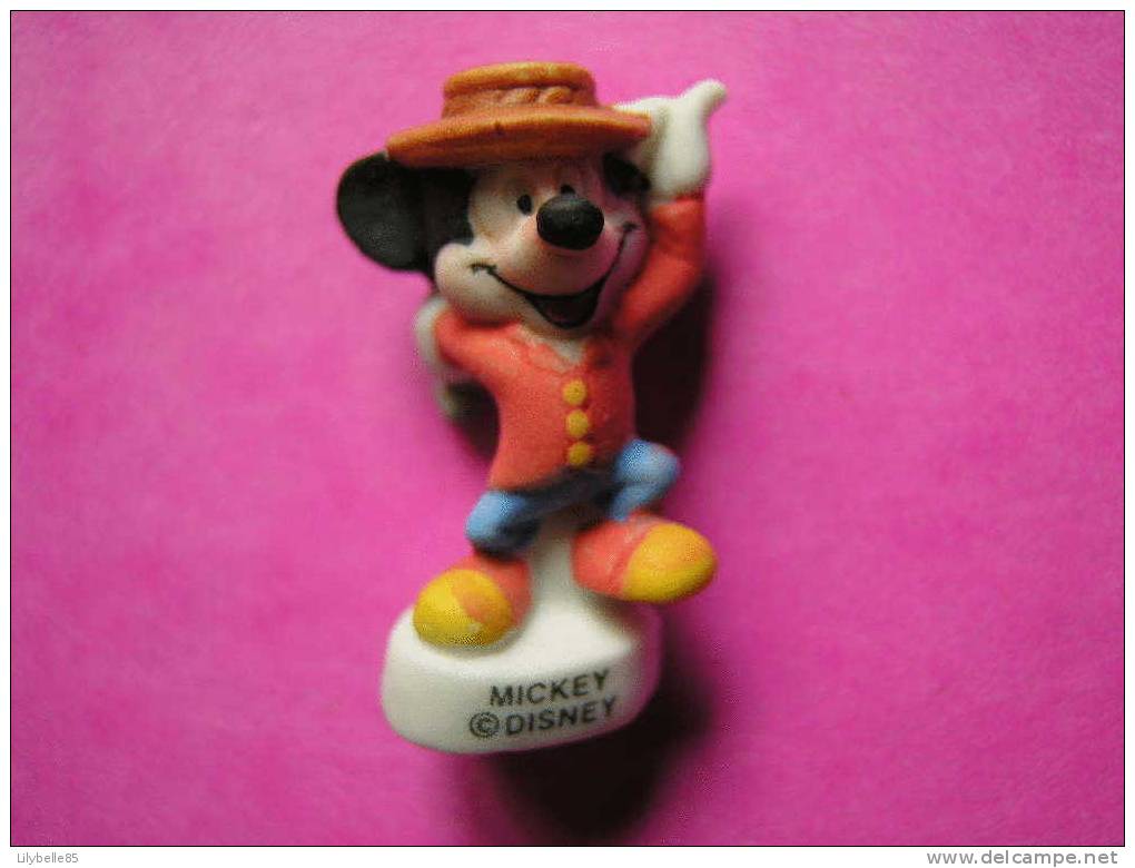 Feve Porcelaine Disney &#9829; MICKEY 2 &#9829; Serie MICKEY ET SES AMIS ( Mat ) 2003 - FEVES - Disney