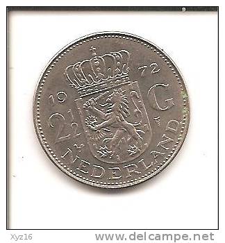 21/2 GULDEN 1972 - 1948-1980: Juliana