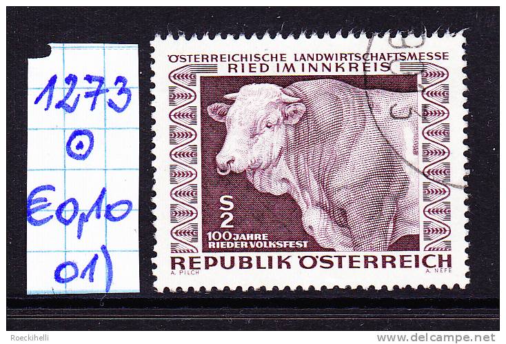 28.8.1967  -  SM  "100 Jahre Rieder Volksfest" - O Gestempelt -  Siehe Scan (1273o 01-13) - Gebruikt