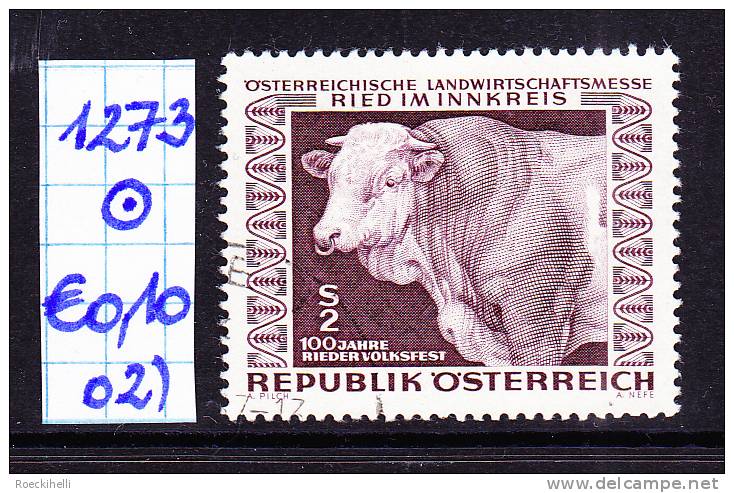 28.8.1967  -  SM  "100 Jahre Rieder Volksfest" - O Gestempelt -  Siehe Scan (1273o 01-13) - Gebruikt