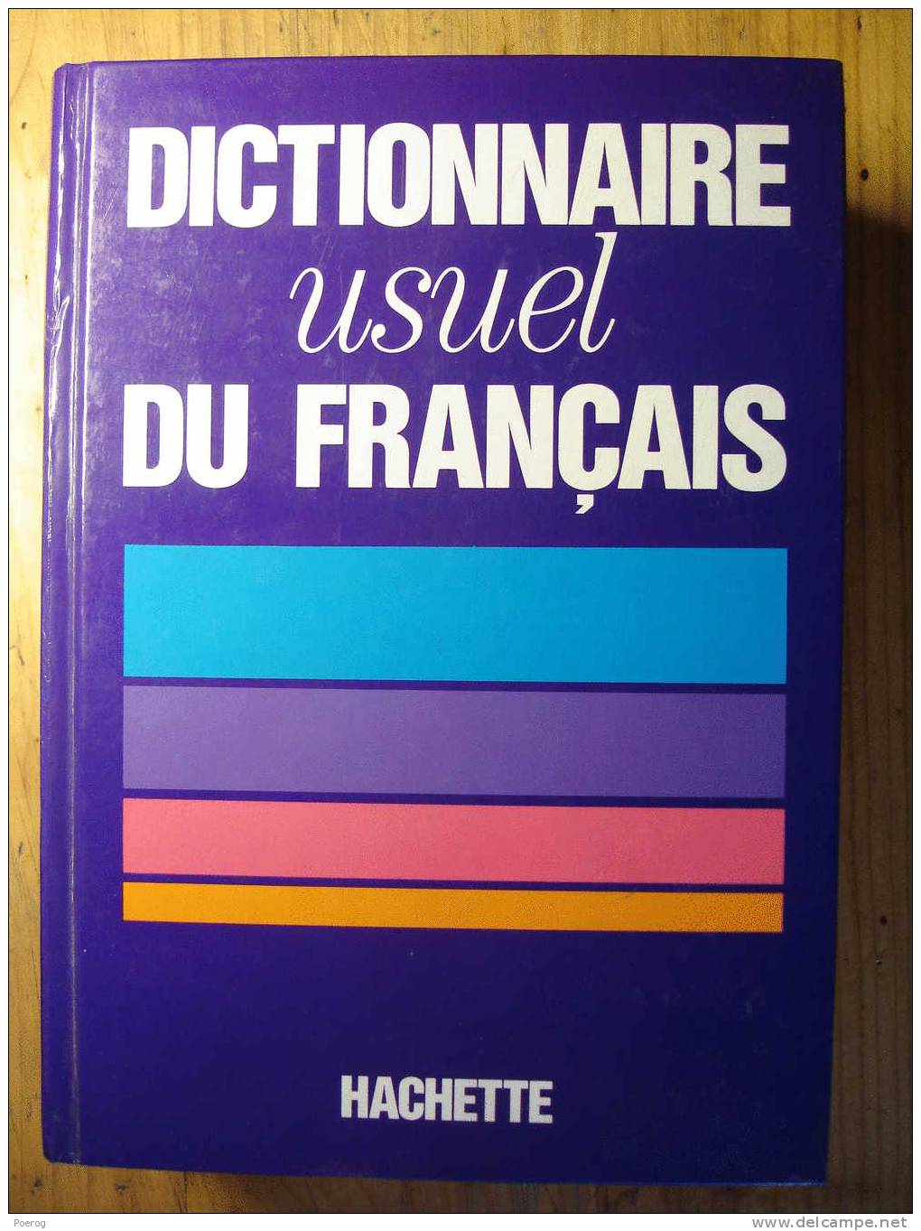 DICTIONNAIRE USUEL DU FRANCAIS - HACHETTE - 1989 - Diccionarios