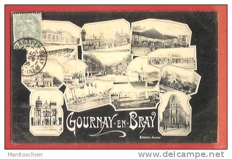 DEP 76 GOURNAY EN BRAY BELLE MULTI VUES - Gournay-en-Bray