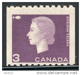 Canada Scott # 407 MVLH VF - Coil Stamps