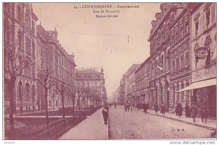 Ludwigshafen - Bismarcksstreet - Ludwigshafen