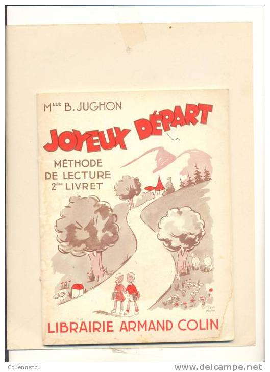 SCOLAIRE  JOYEUX DEPART 1966   2 Eme LIVRET  De Mlle B Jughon - 6-12 Years Old