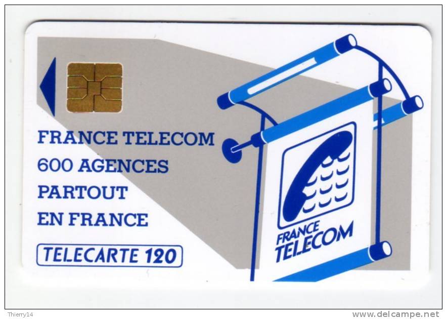 Télécarte 600 Agences Te48a S03 120u  Texte 4 - 600 Agences