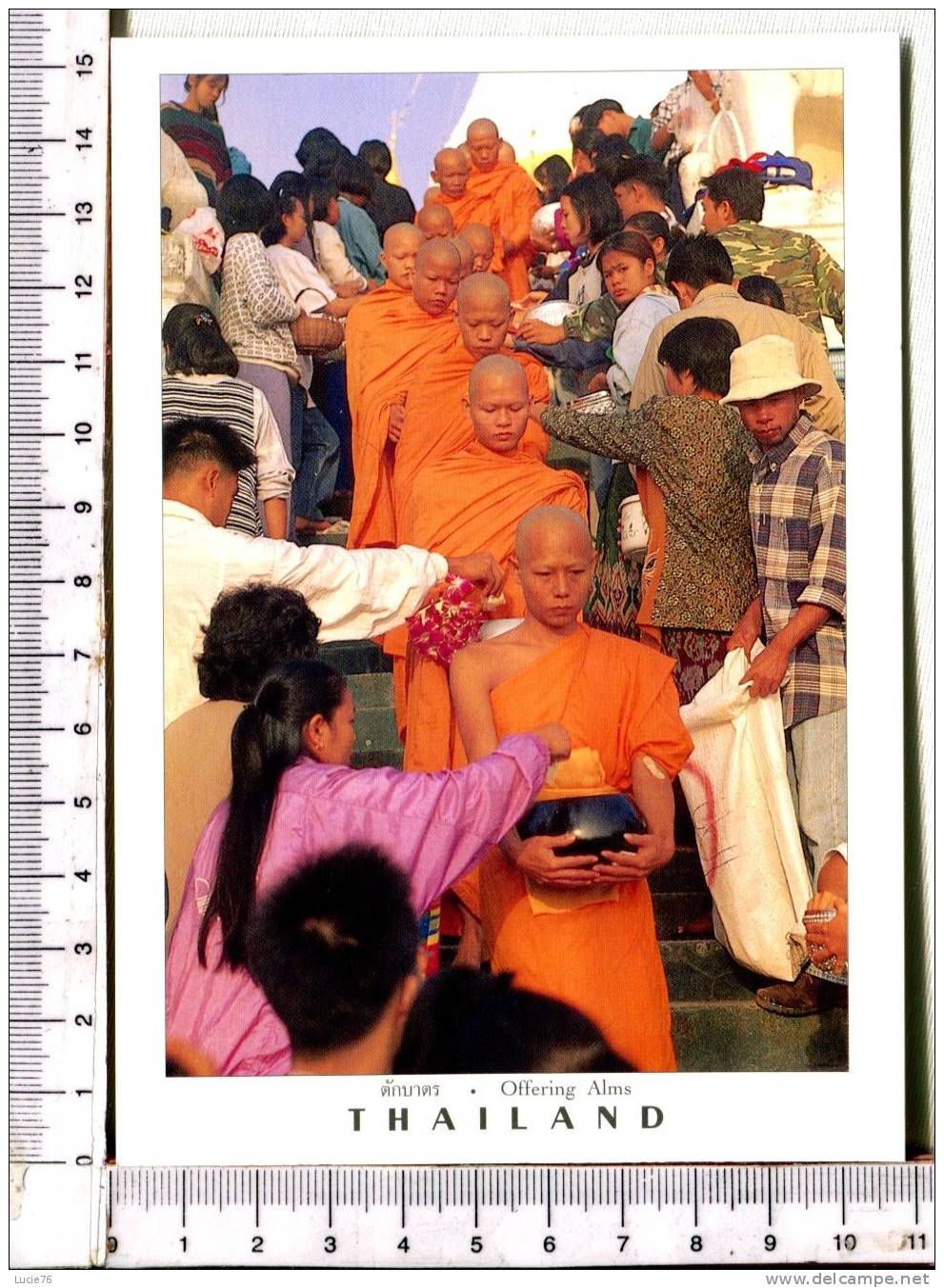 Thaïlande - Offering ALMS At The End Of Buddhist Lent  - - Tailandia