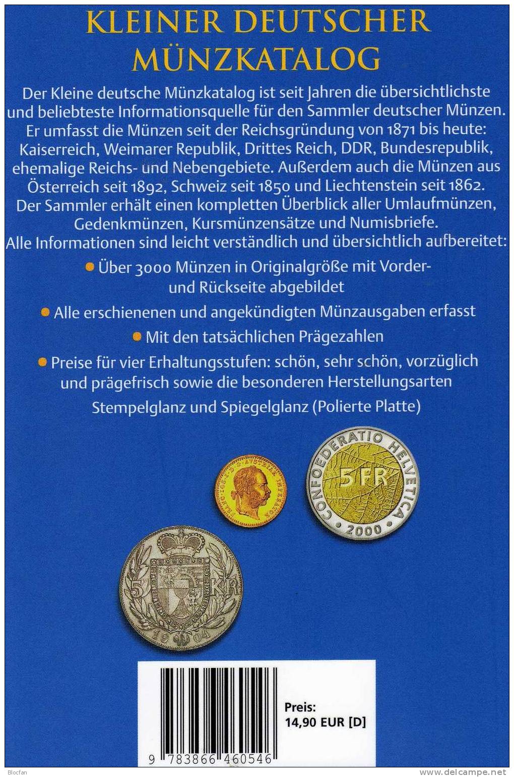 Numismatik Kleiner Münz Katalog Schön 2010 Neu 15€ Für Numisbriefe Und -Blätter New Numis Catalogue Of Battenberg Verlag - Germania