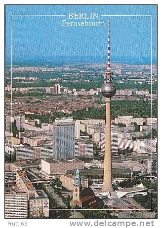 GERMANY - AK 44548 Berlin - Bahnhof - Fernsehturm - Mitte