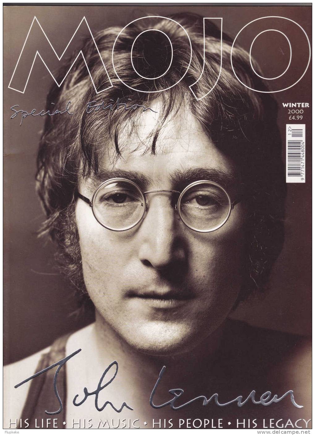 Mojo 09 Winter 2000 Special John Lennon Beatles Limited Edition Copie 33186 Of 89000 - Musica