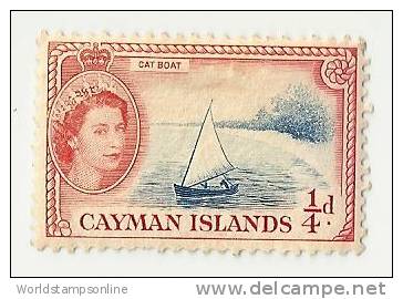 Cayman Islands, Year 1953, Mi 136, Queen Elisabeth II, MNH ** - Caimán (Islas)