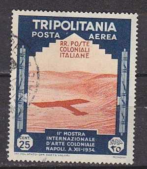 Z3841 - COLONIE ITALIANE TRIPOLITANIA AEREA SASSONE N°41 - Tripolitaine