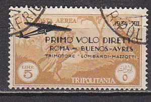 Z3849 - COLONIE ITALIANE TRIPOLITANIA AEREA SASSONE N°32 - Tripolitania