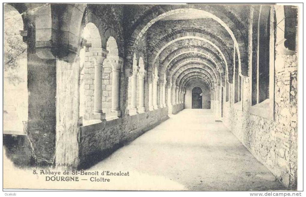 Dourgne  Cloitre Abbaye De St Benoit - Dourgne
