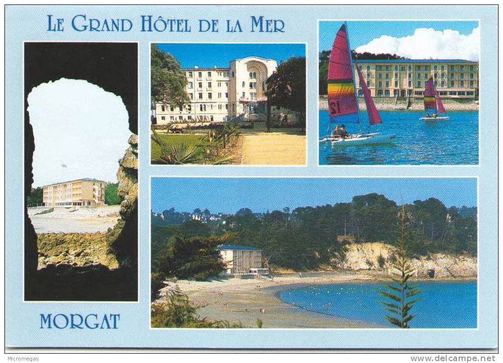 CROZON - MORGAT - Le Grand Hôtel De La Mer - Crozon