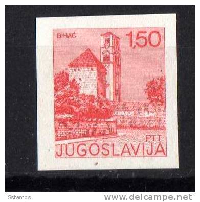 U-R  JUGOSLAVIA  TURISMO IMPERFORATE BOSNIA ERZEGOVINA BIHAC  NEVER HINGED - Non Dentelés, épreuves & Variétés