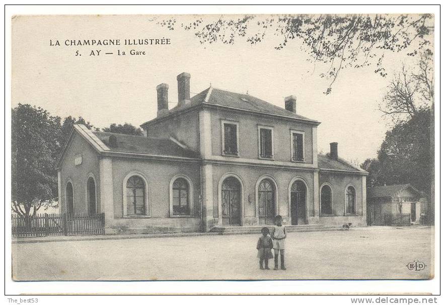 5  -   Ay   -   La Gare - Ay En Champagne