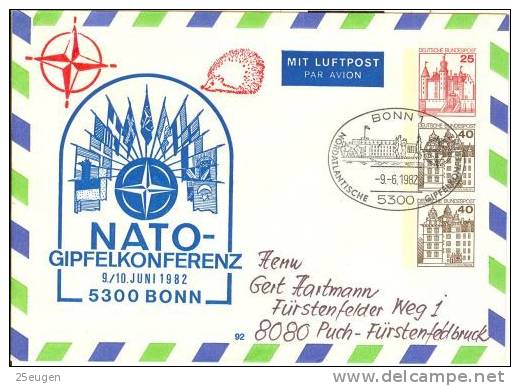 GERMANY 1982 NATO   COVER - NATO