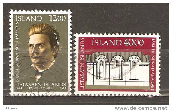 ICELAND 1984 - NATIONAL GALLERY - CPL. SET - USED OBLITERE GESTEMPELT USADO - Oblitérés