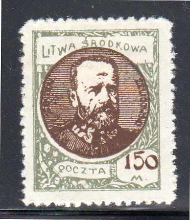 LITUANIE CENTRALE - N°43 * (1921) - Lituania