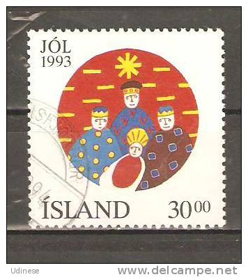 ICELAND 1993 - USED OBLITERE GESTEMPELT - Oblitérés