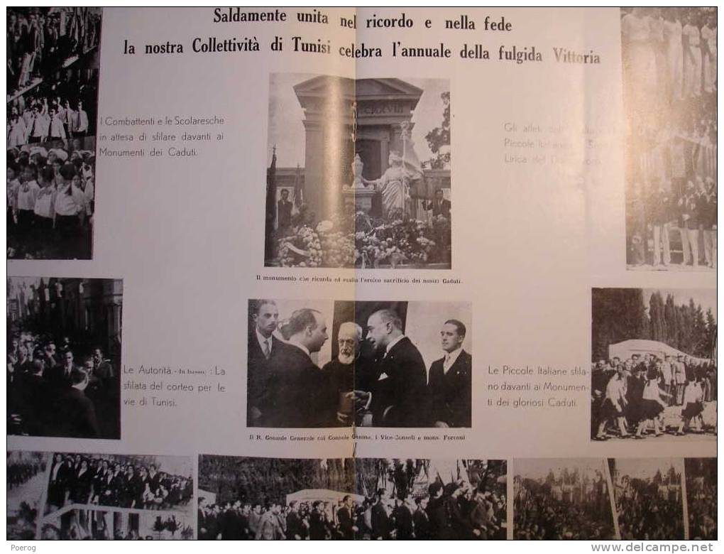 ITALIANI DI TUNISIA N°2 - 15 NOVEMBRE 1934 - SFAX LA GOULETTE GROMBALIA GOLETTA LE KRAM - TUNISIE PROPAGANDE - Autres & Non Classés