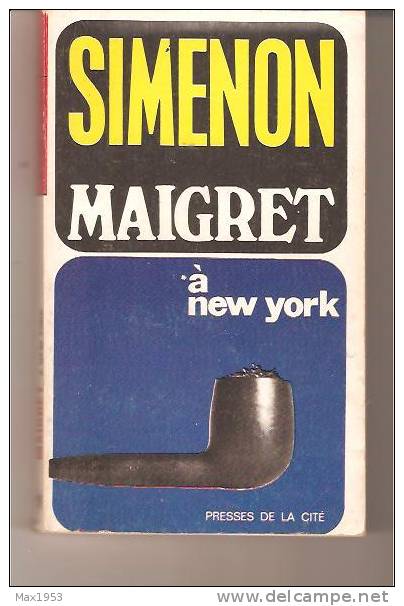 SIMENON - MAIGRET à New York - NS N°1 -  Presses De La Cité, 1972 - Simenon