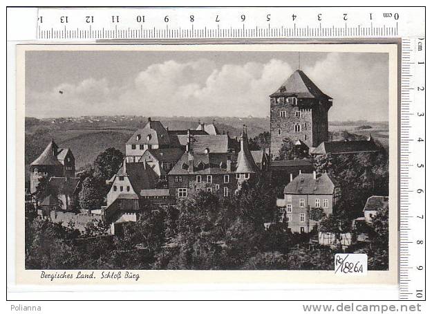 PO1826A# GERMANIA - SHLOSS BURG - Castello Di Berg   No VG - Solingen