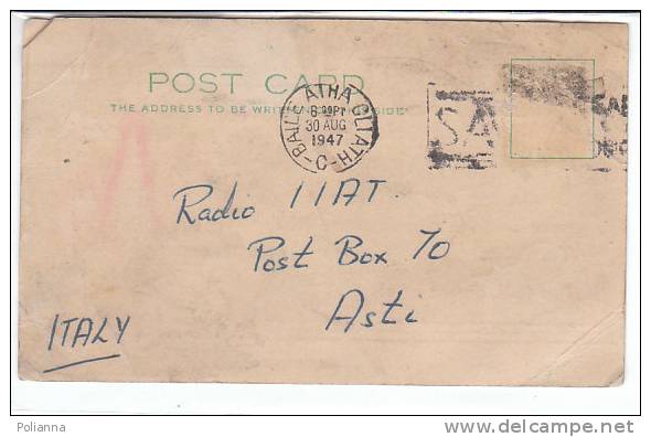 PO2047A# QSL - RADIO IIAT  VG 1947 - Radio