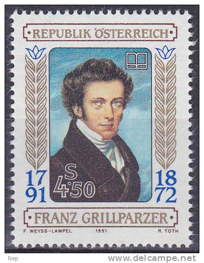 OOSTENRIJK - Briefmarken - 1991 - Nr 2044  - MNH** - Cote 1,00€ - Nuevos