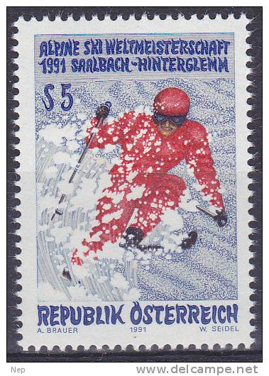 OOSTENRIJK - Briefmarken - 1991 - Nr 2045  - MNH** - Cote 1,00€ - Neufs