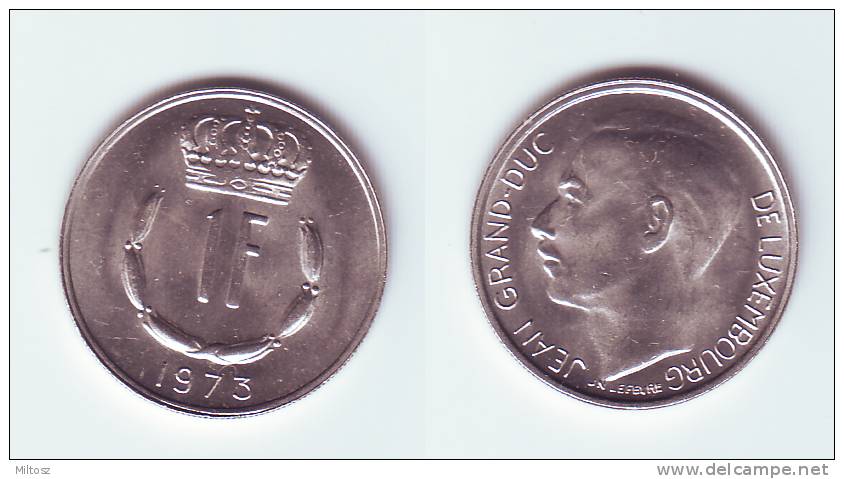 Luxembourg 1 Franc 1973 - Luxemburgo