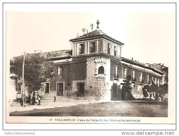 51143)cartolina Illustratoria Valladolid - Casa De Felipe II - Valladolid