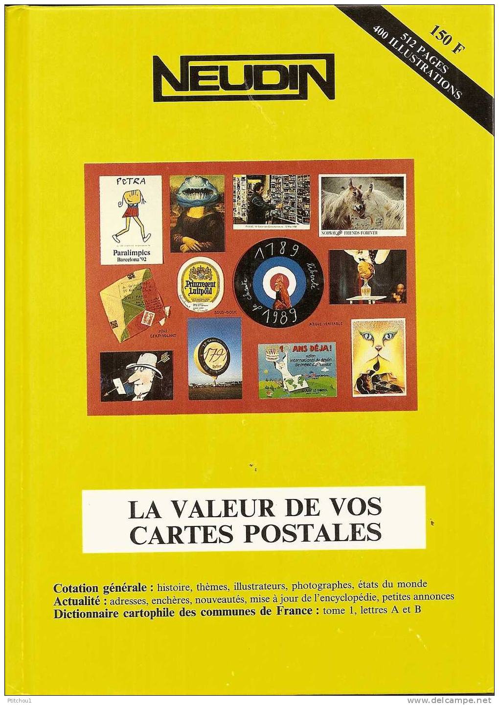 NEUDIN 1993 Argus Cartes Postales - Boeken & Catalogi