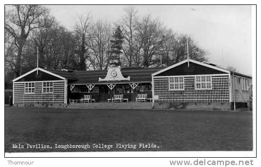 LOUGHBOROUGH - Main Pavillon, College Playing Fields.   - 1955 - BELLE CARTE  PHOTO - - Andere & Zonder Classificatie