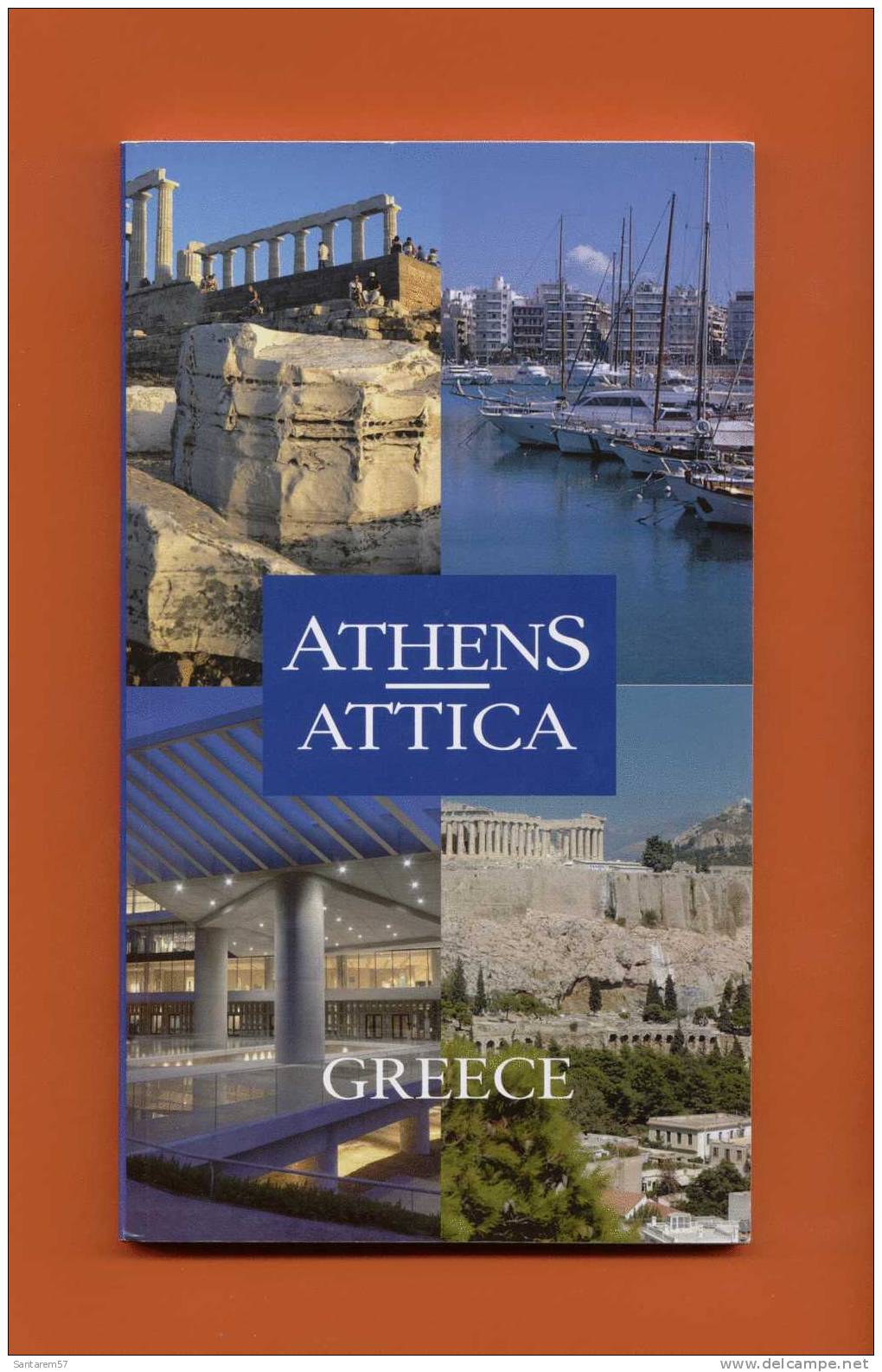 Guide Athènes Athens Guide Guia De Atenas Très Complet Edité Par Le GREEK NATIONAL TOURISM ORGANISATION ATTICA GRECE - Grecia